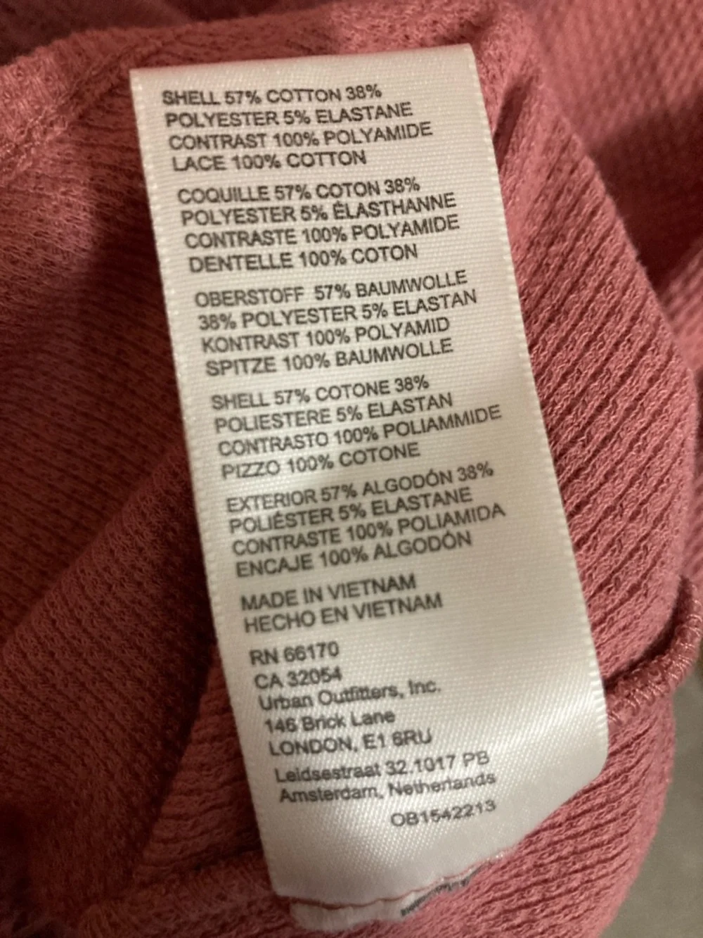 Free People Dusty Rose Pink V-Neck Wear Me Out Ruched Long Sleeve Top Size Large